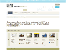 Tablet Screenshot of de.minutemachine.com