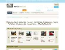 Tablet Screenshot of ammann.minutemachine.com