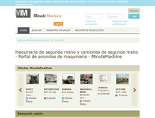 Tablet Screenshot of perlini.minutemachine.com
