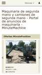 Mobile Screenshot of komatsu.minutemachine.com